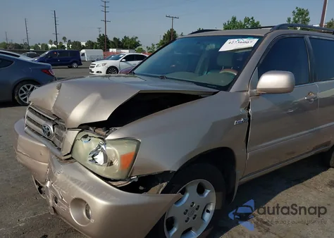 2004 Toyota Highlander Limited V6 from USA, damaged, VIN JTEDP21AX40008480